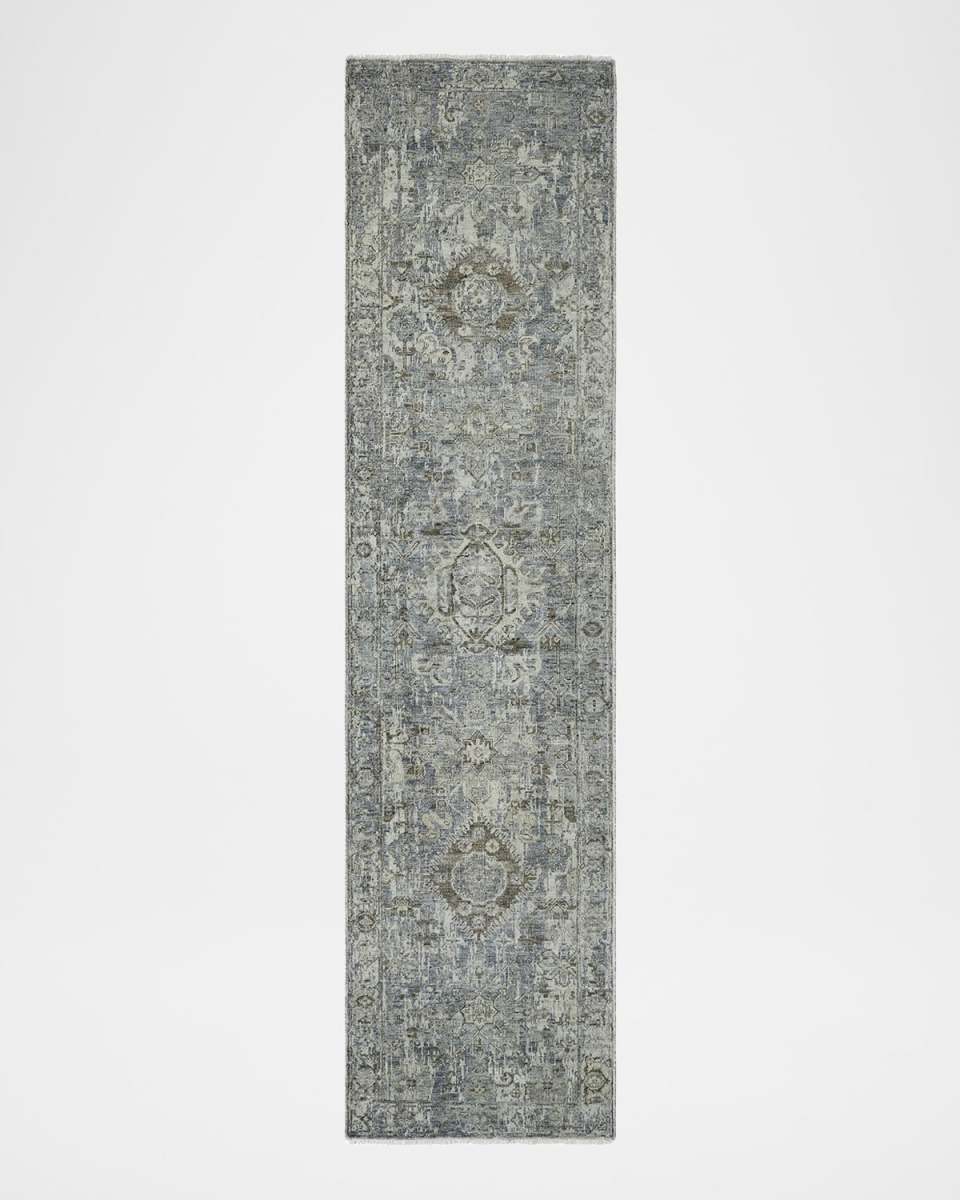 Whitmore Hand-Knotted Runner, 3' x 10'